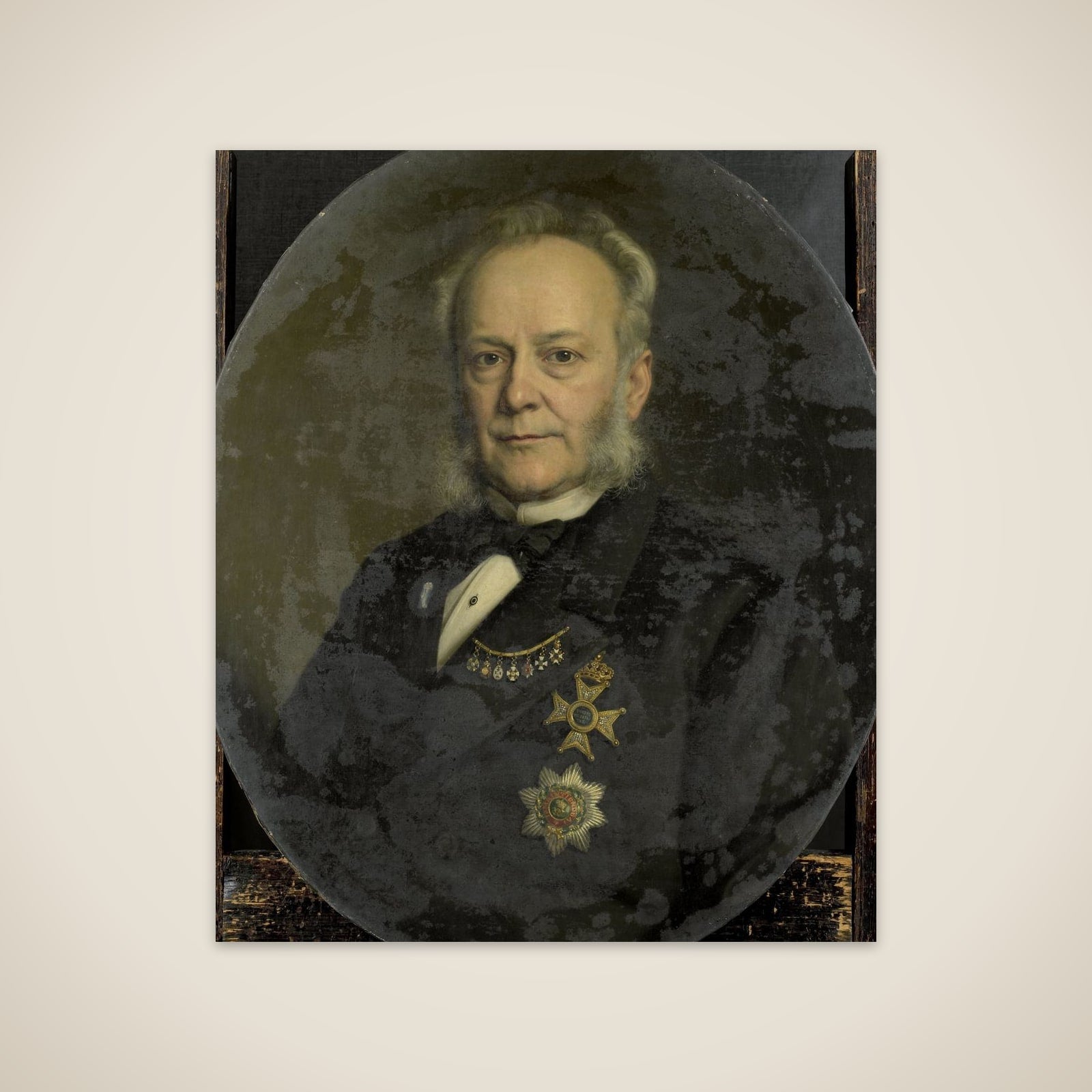 Pieter Mijer (1812-81). Gouverneur-generaal van Nederlands Oost Indië unframed print