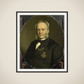 Pieter Mijer (1812-81). Gouverneur-generaal van Nederlands Oost Indië framed