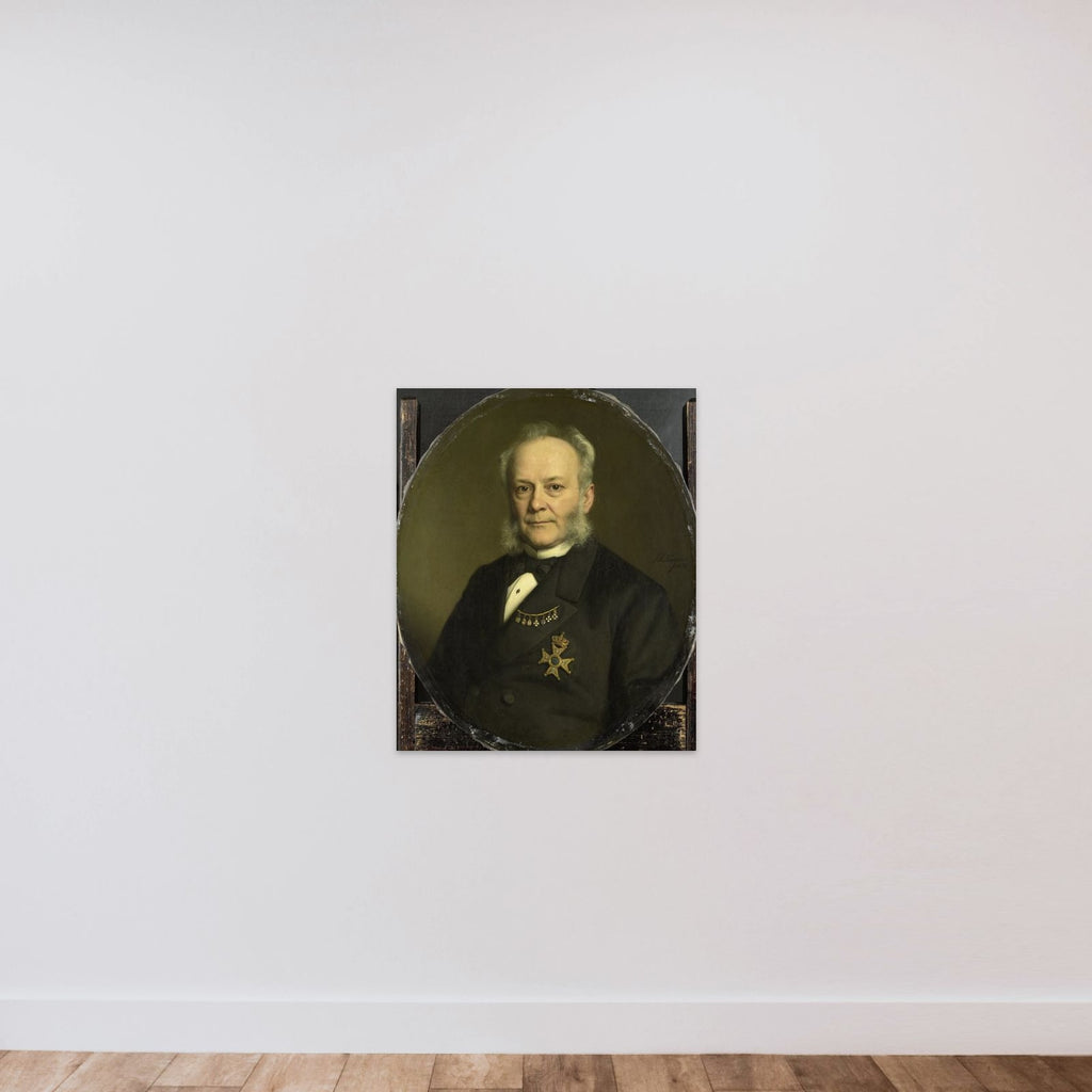 Pieter Mijer (1812-81). Gouverneur-generaal van Nederlands Oost Indië unframed — shown to scale