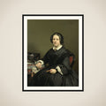 Wilhelmina Margaretha van den Bosch (1807-74). Echtgenote van Gerard Johan Verloren van Themaat framed