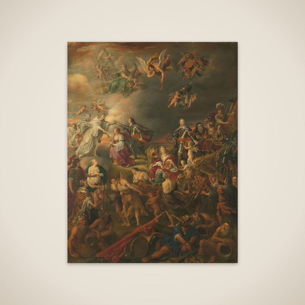 Allegory of the Peace under Stadholder Willem II unframed print