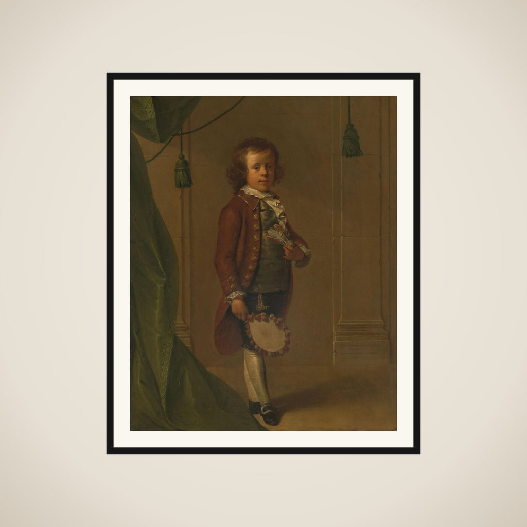Portrait of Dionys Eliasz van Nijmegen framed