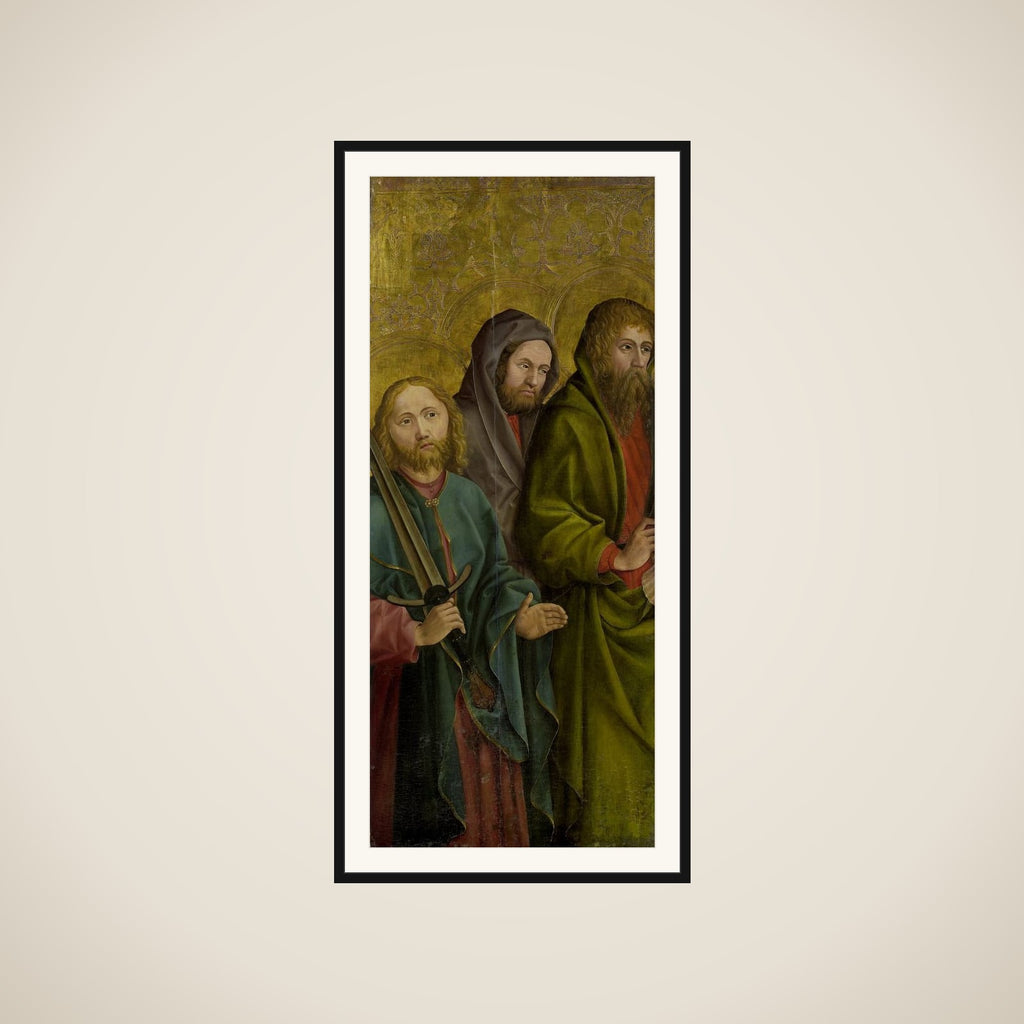 Three Apostles framed