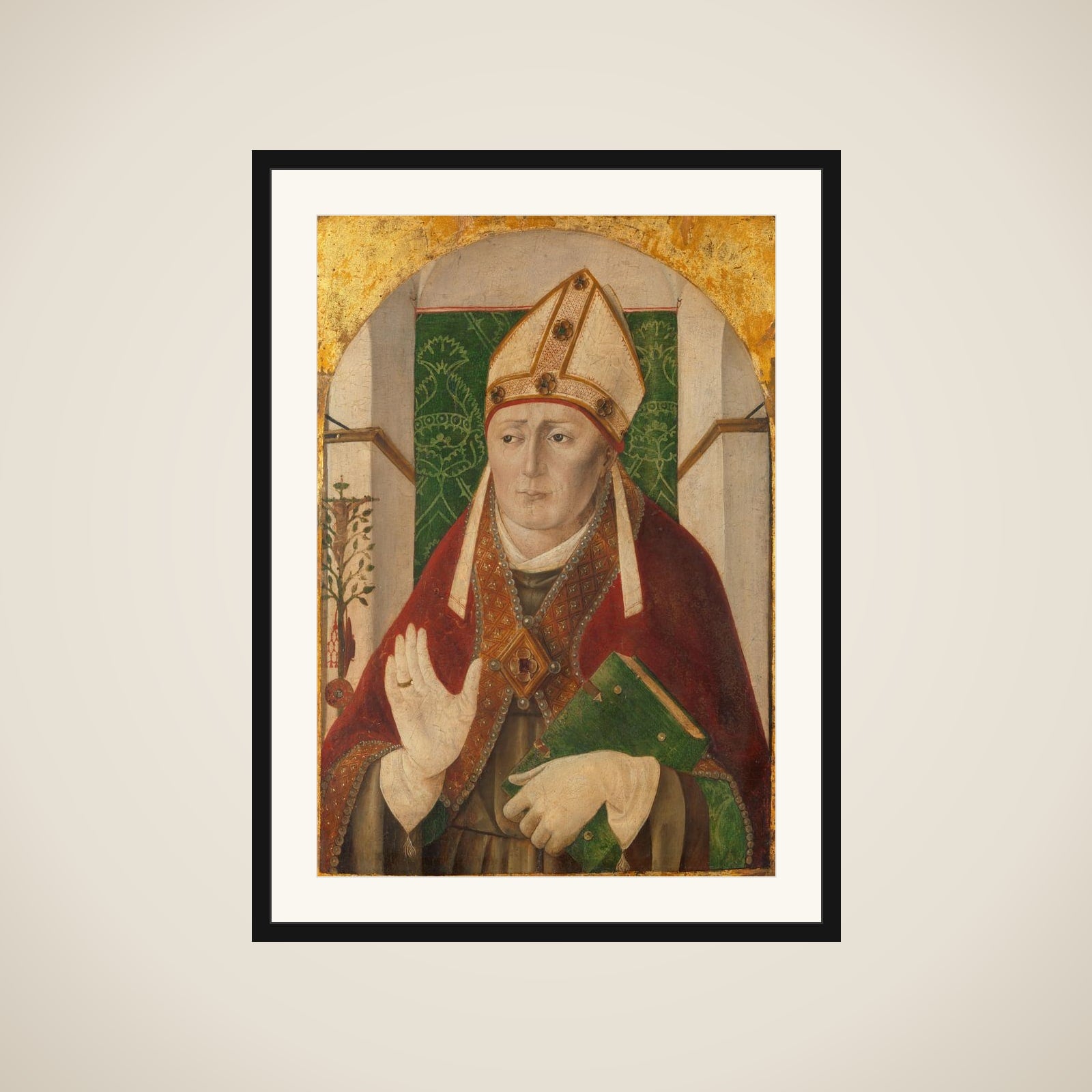 St Bonaventure framed