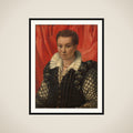 Portrait of a Woman framed