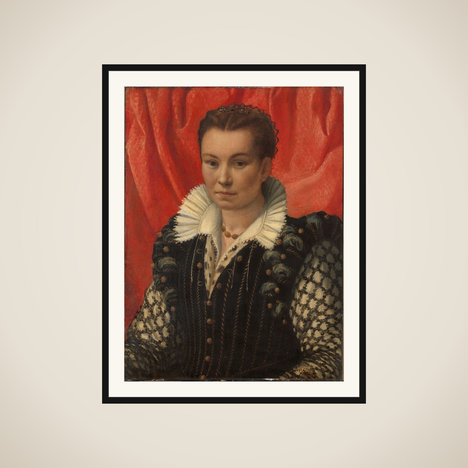 Portrait of a Woman framed