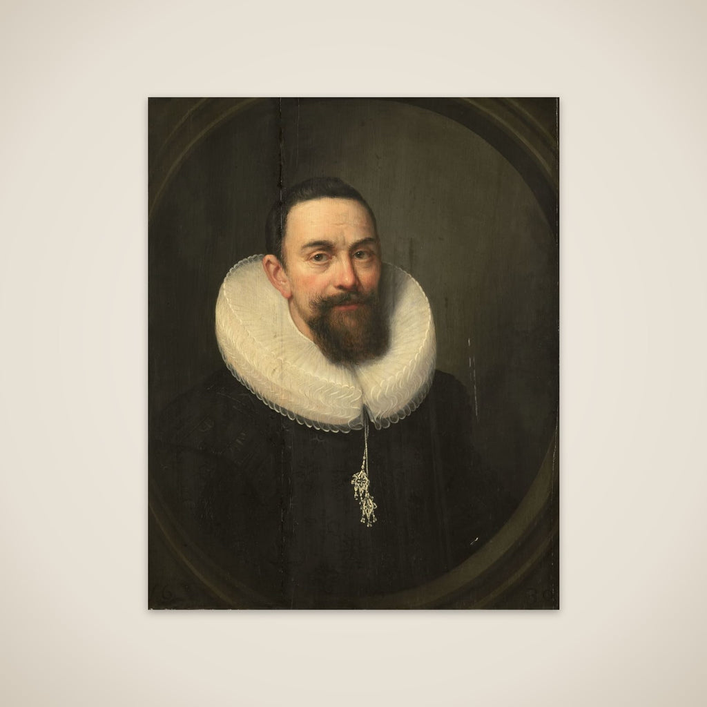 Portrait of Sir Pieter Courten (1581-1630) unframed print