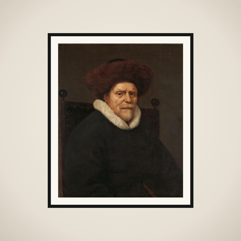Portrait of a Man framed