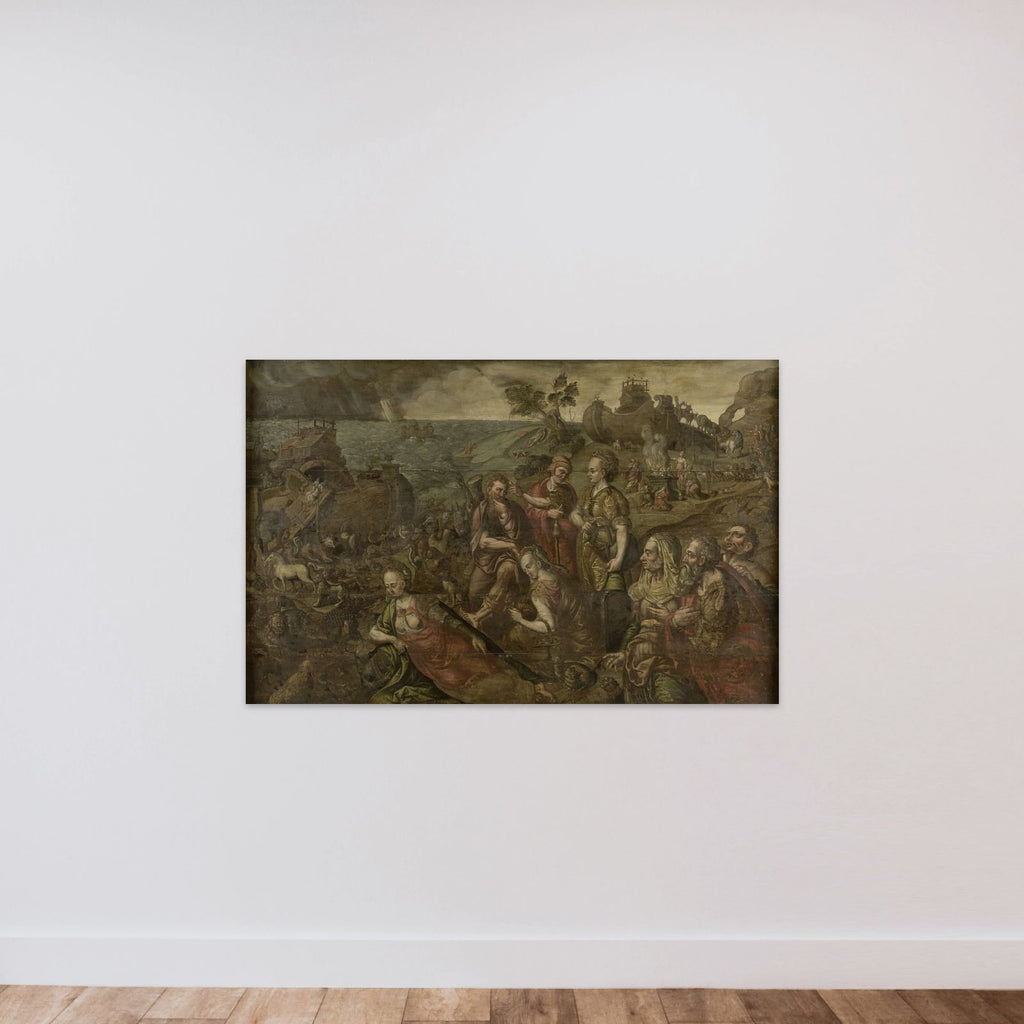 Noah's Ark unframed — shown to scale