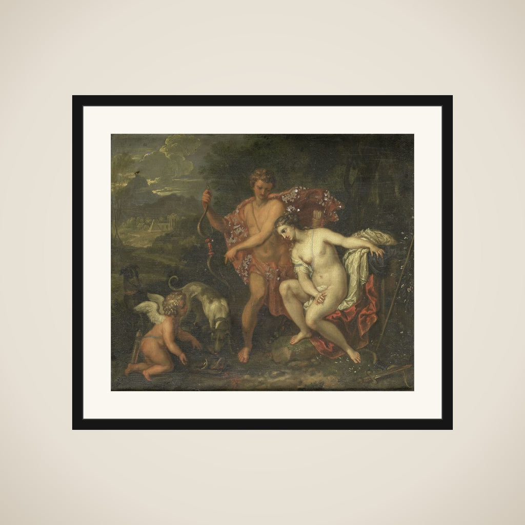 Meleager and Atalanta framed