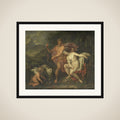 Meleager and Atalanta framed