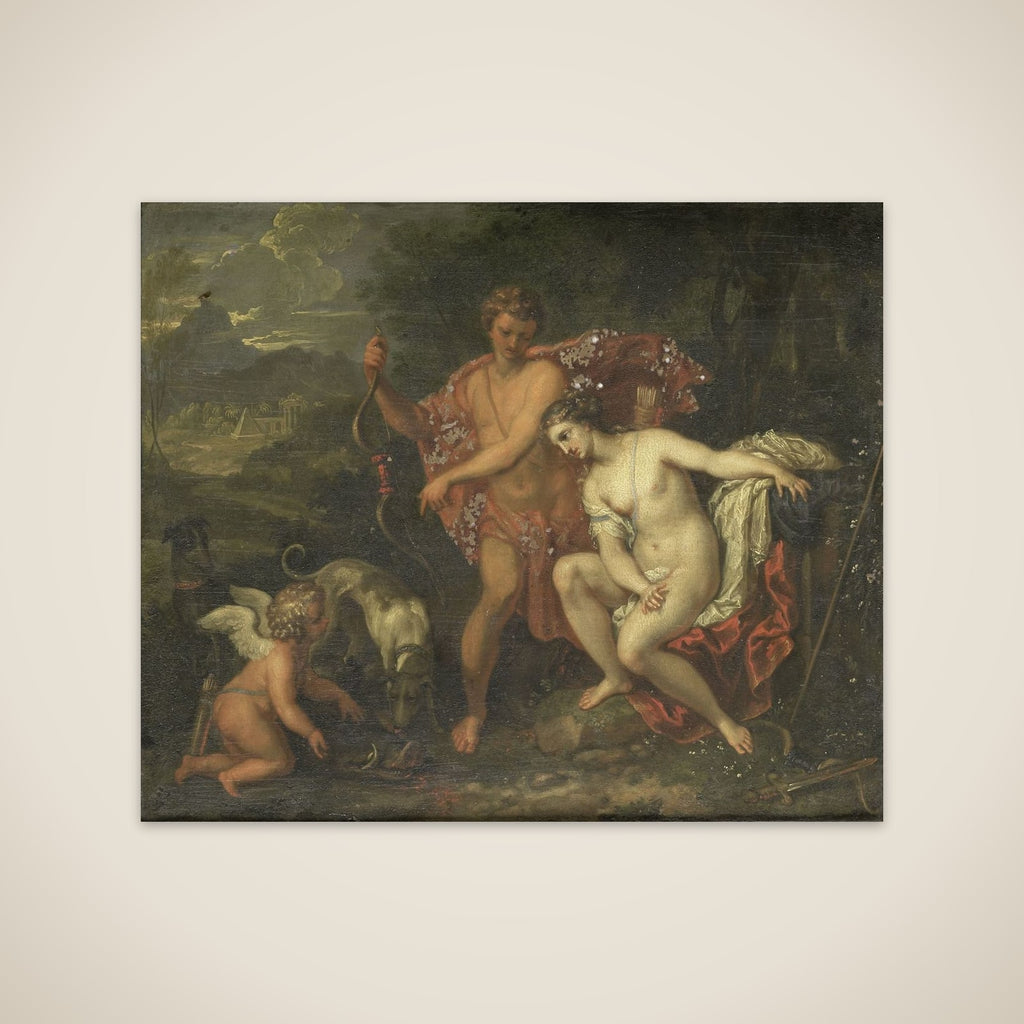 Meleager and Atalanta unframed print