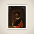 Portrait of Ruben Parduyn. Knight of the Order of St John framed
