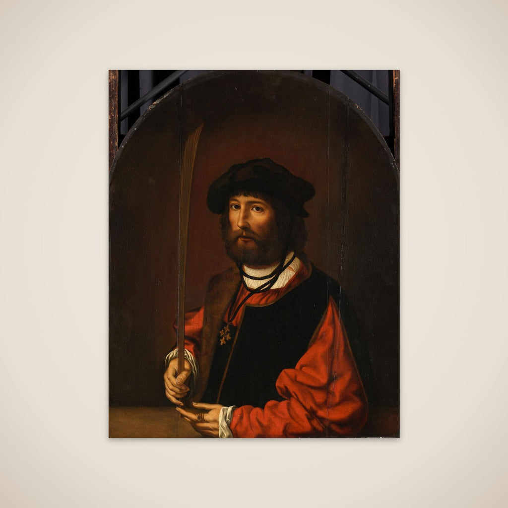 Portrait of Ruben Parduyn. Knight of the Order of St John unframed print