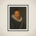 Portrait of a man framed