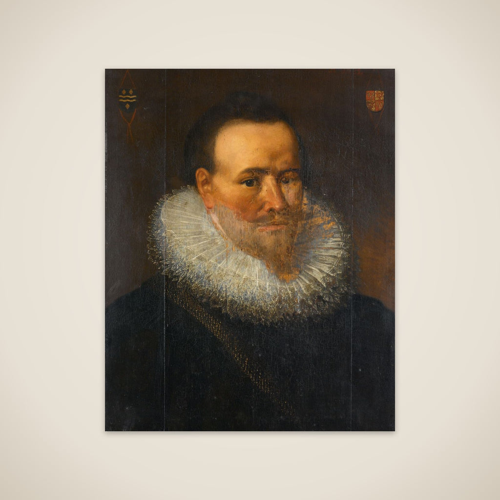 Portrait of a man, possibly Joris van Cats (c. 1590-1654) unframed print