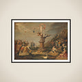 The Goddess Fortuna Bestowing her Gifts framed