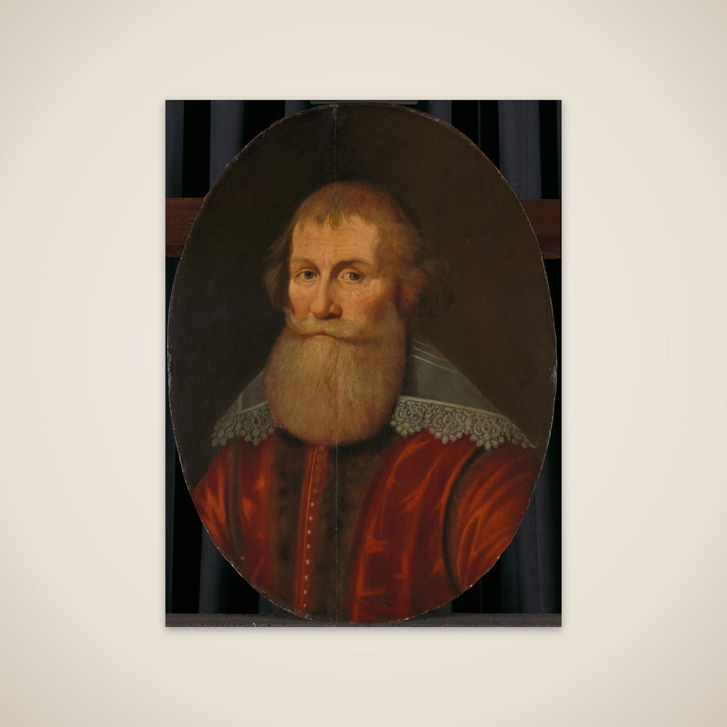 Portrait of Cornelis Haga (1578-1654) unframed print