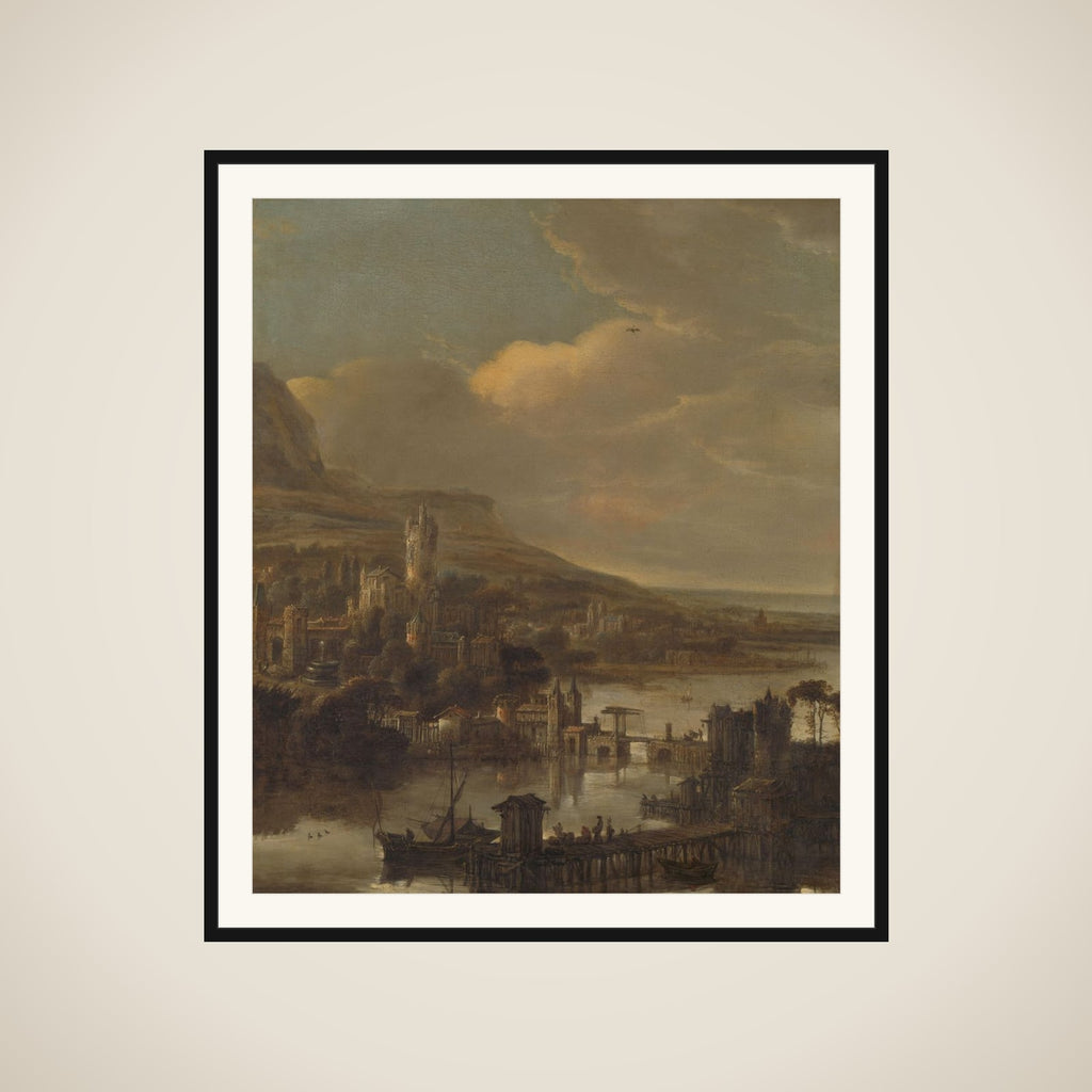 River view framed