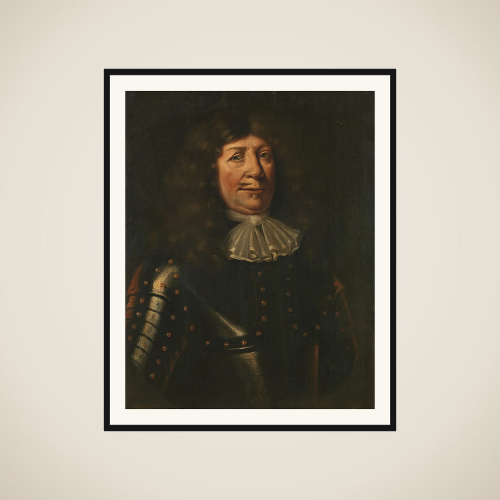 Portrait of Carel Rabenhaupt, Lieutenant-General framed