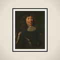 Portrait of Carel Rabenhaupt, Lieutenant-General framed