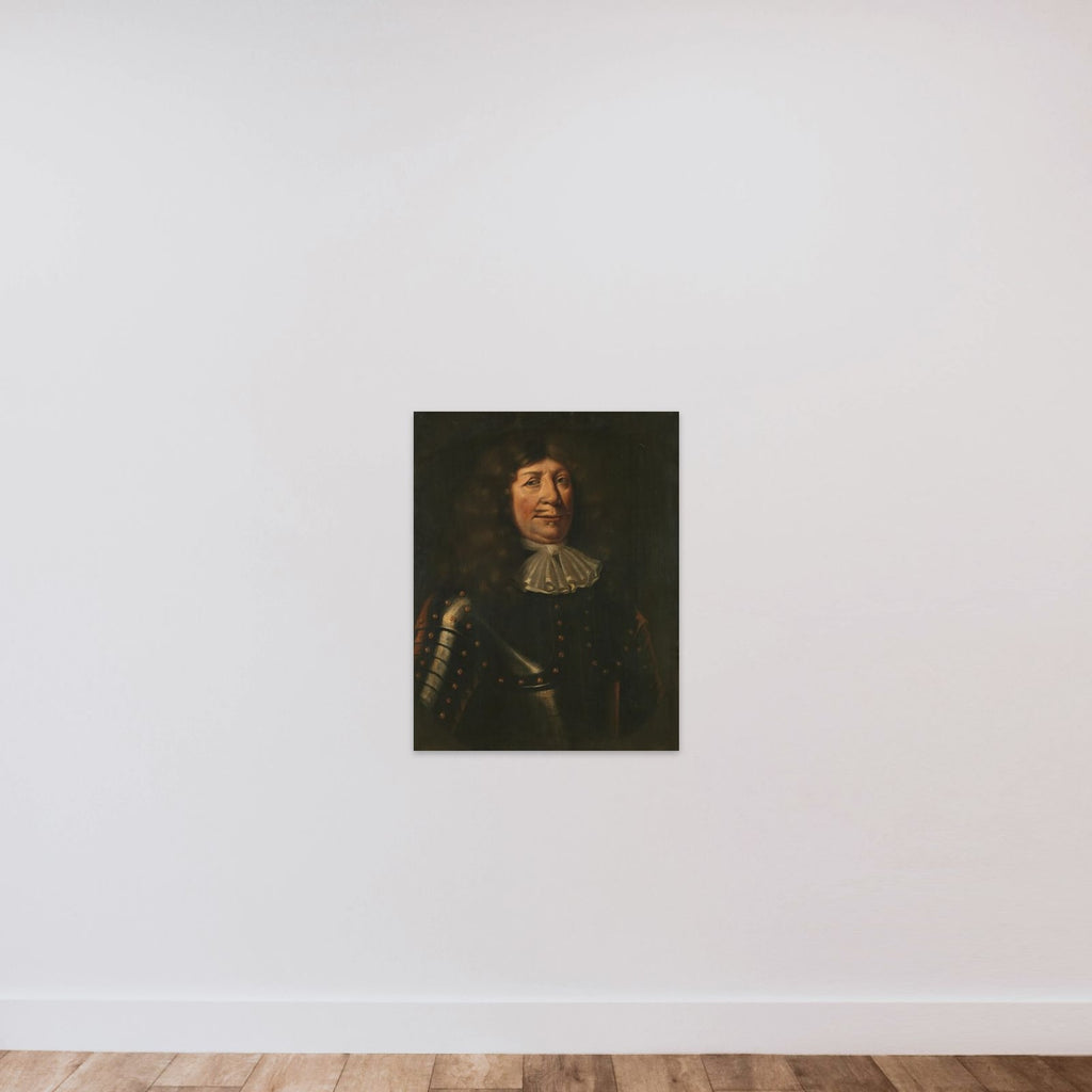 Portrait of Carel Rabenhaupt, Lieutenant-General unframed — shown to scale