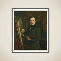 Portrait of a Painter framed