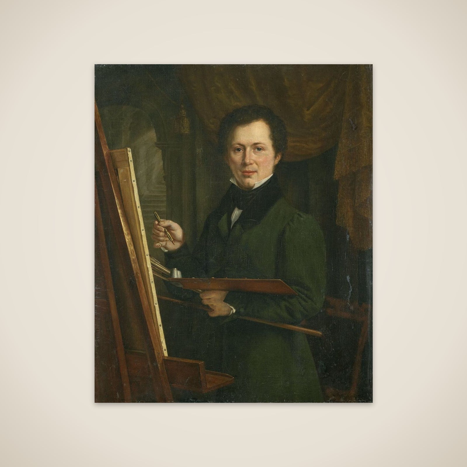 Portrait of a Painter unframed print