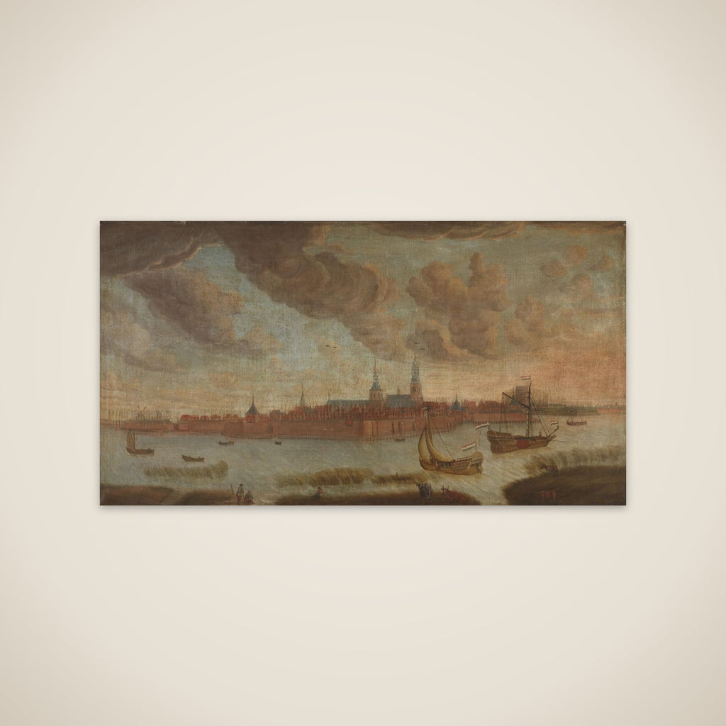 View of Heusden unframed print