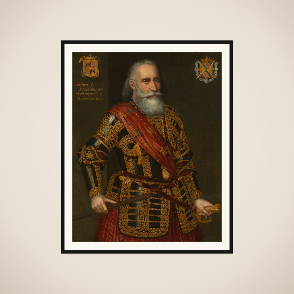 Portrait of Francisco Hurtado de Mendoza, Admiral of Aragon framed