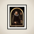 Portrait of Gerrit Willemsz van Schoterbosch (c. 1538-1611) framed