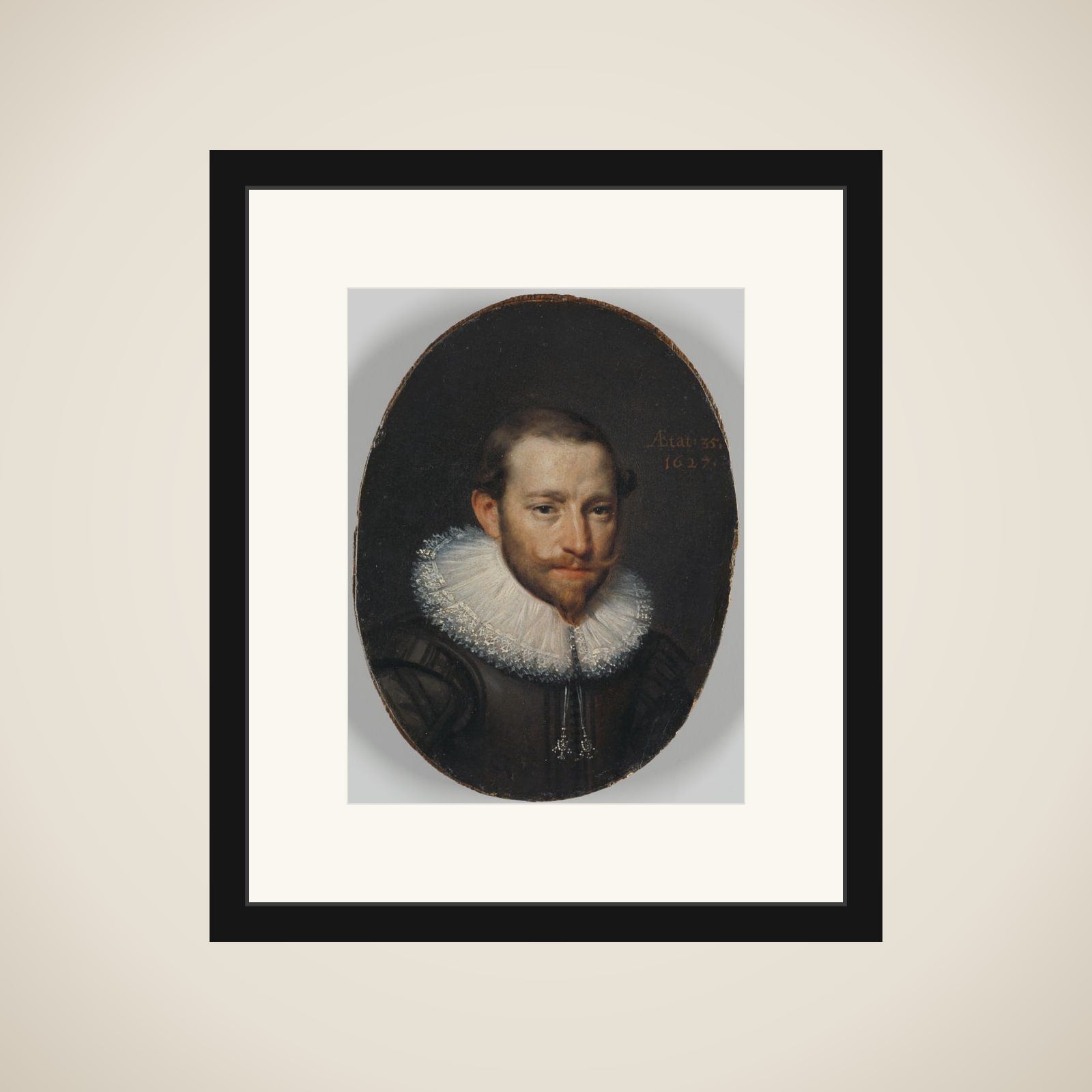 Portrait of a man framed