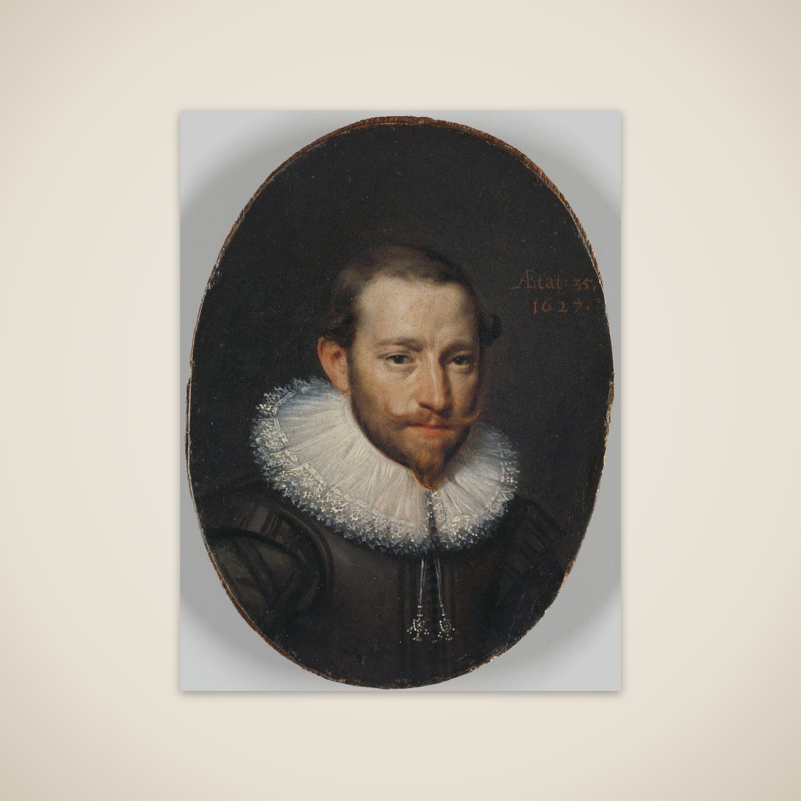 Portrait of a man unframed print