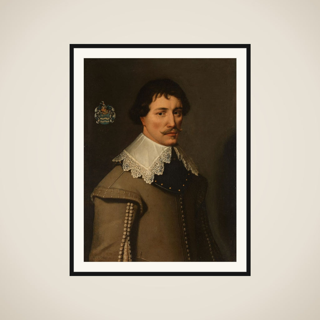 Portrait of Nicolaas de Witte (1603-29) framed