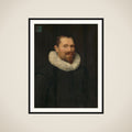 Portrait of a man framed