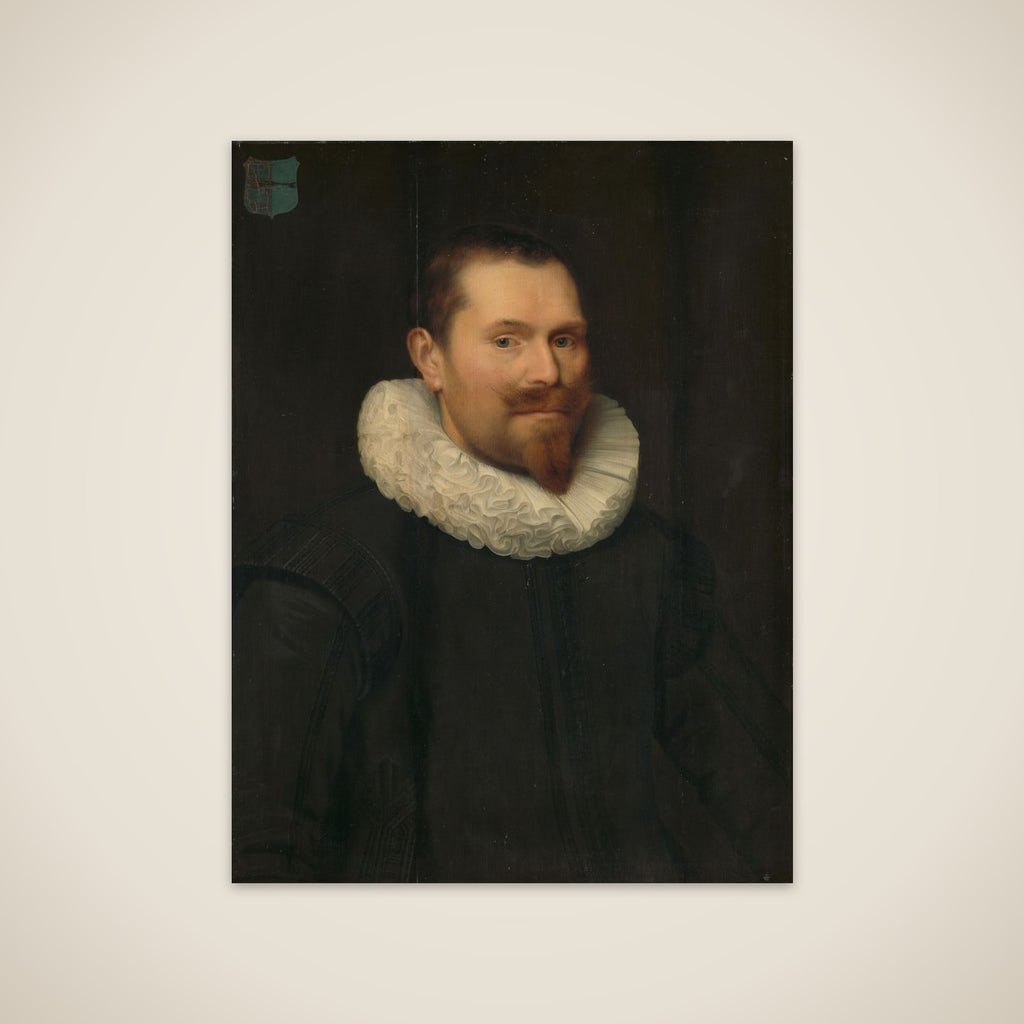 Portrait of a man unframed print