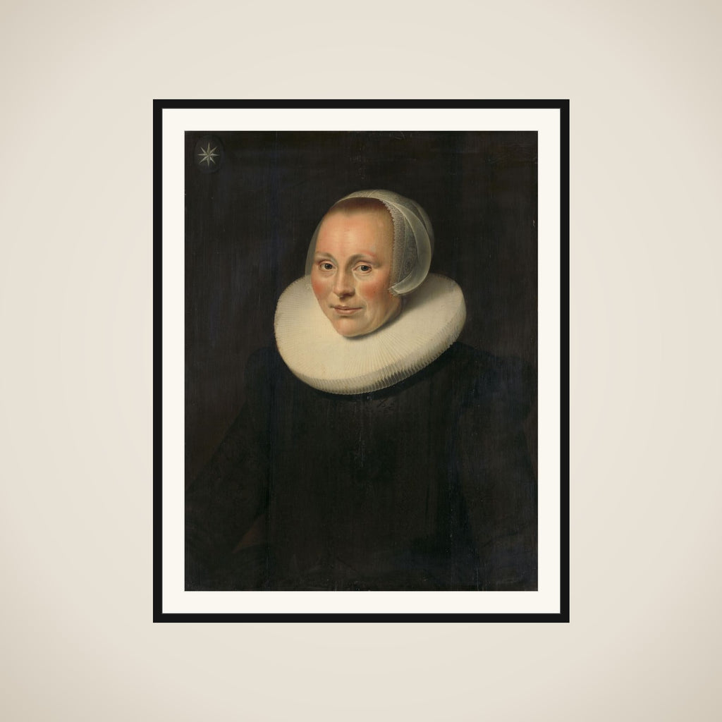 Portrait of a woman framed