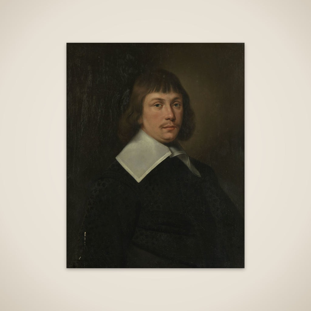 Portrait of a man unframed print