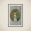 Portrait of a Woman in eighteenth-century Costume framed