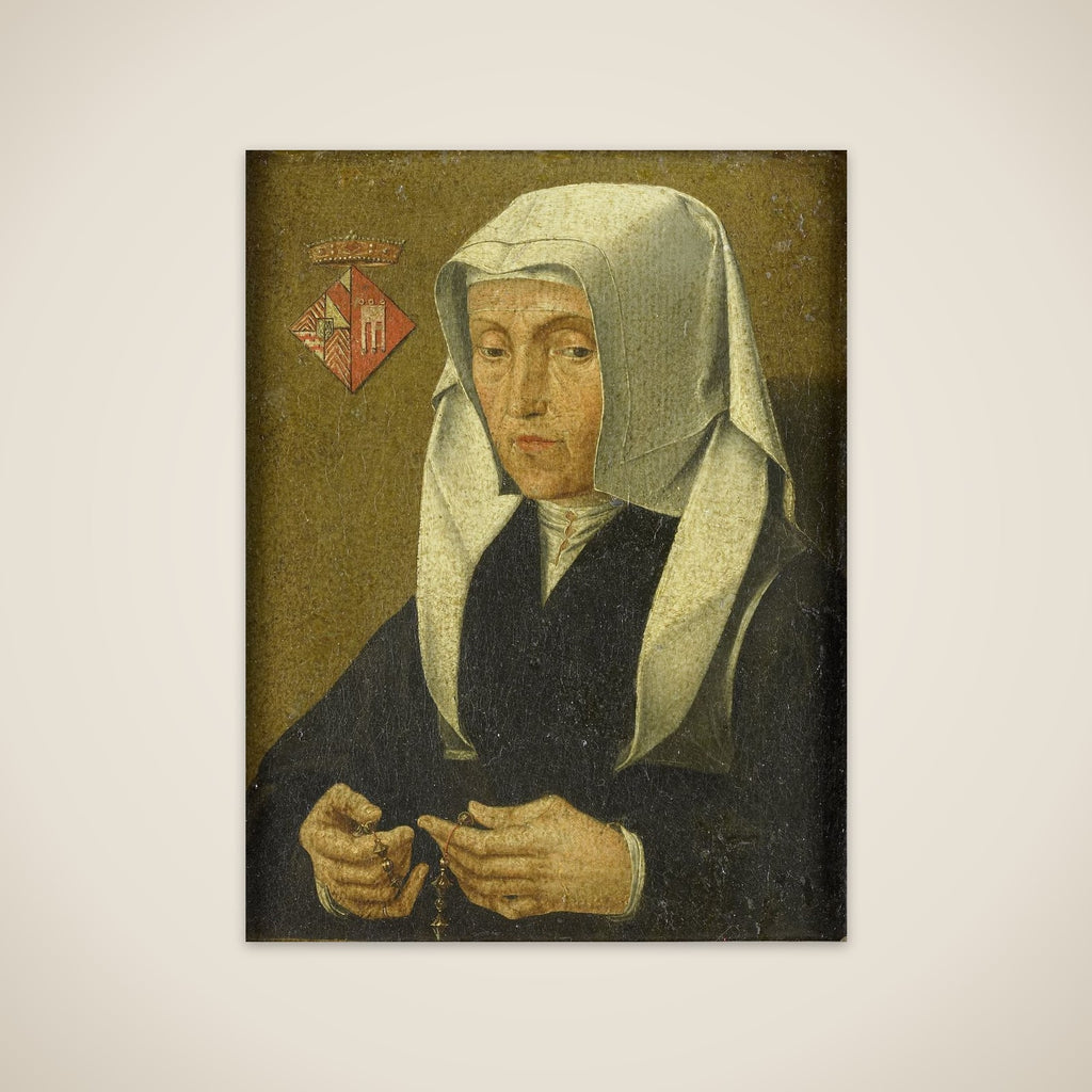 Portrait of Magdalena van Werdenborgh (1464-1538) unframed print