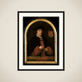 Portrait of Frans van Schoterbosch (c. 1484-?) framed