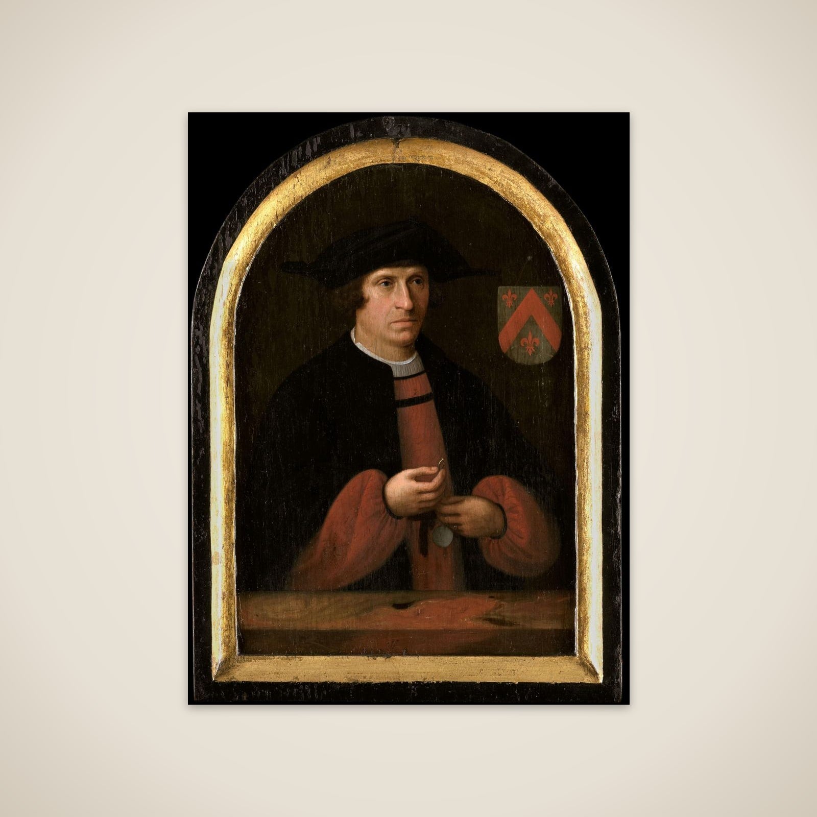 Portrait of Frans van Schoterbosch (c. 1484-?) unframed print