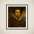 Portrait of Pieter Willemsz Verhoeff (c. 1573-1609) framed