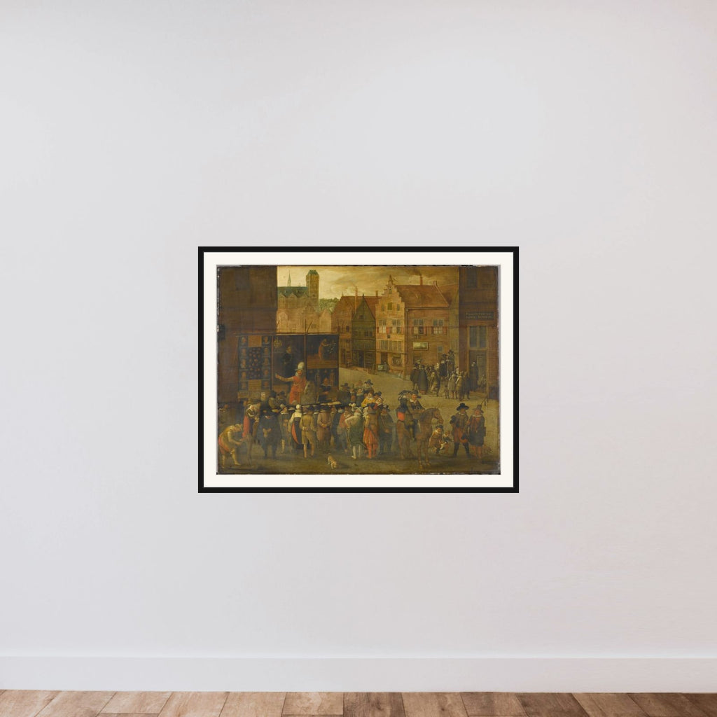 The Quack framed — shown to scale