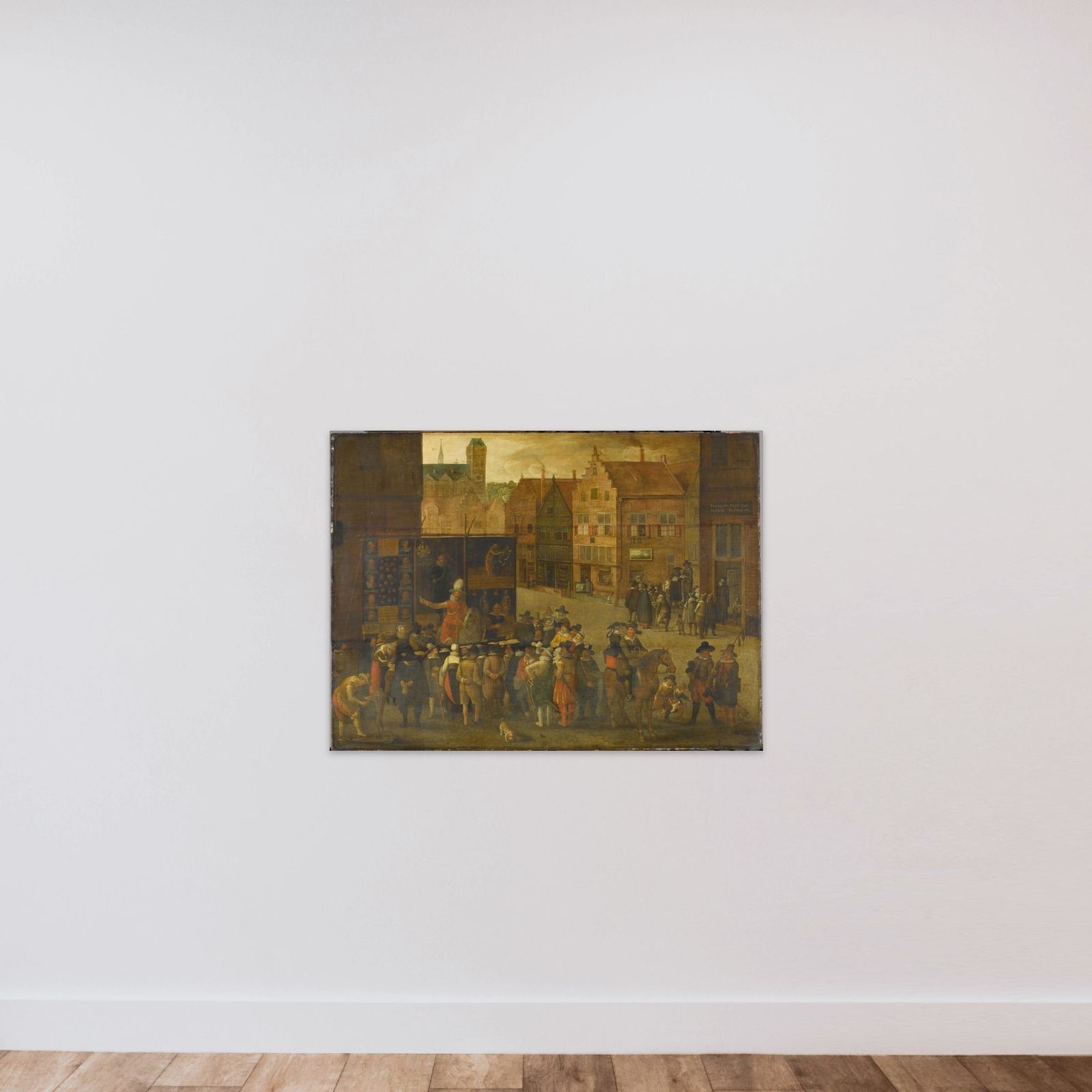 The Quack unframed — shown to scale