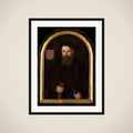 Portrait of Willem Fransz van Schoterbosch (c. 1510-?) framed