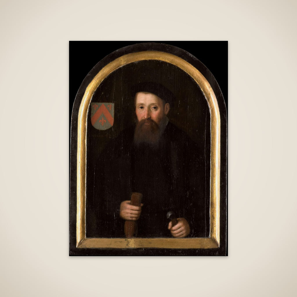 Portrait of Willem Fransz van Schoterbosch (c. 1510-?) unframed print