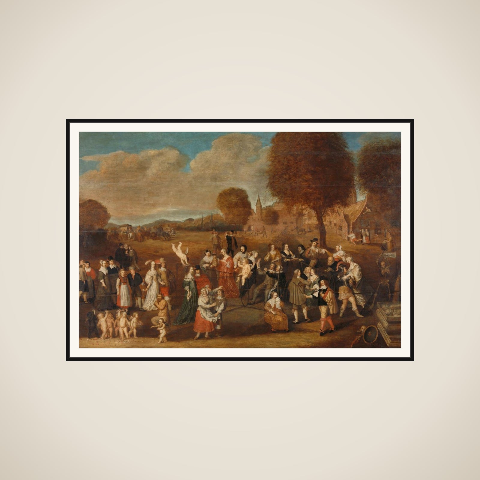 The marriage trap: an allegory of marriage framed