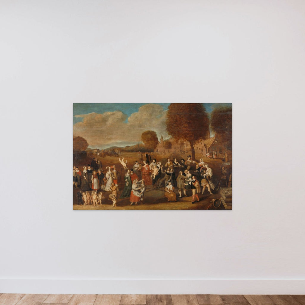The marriage trap: an allegory of marriage unframed — shown to scale