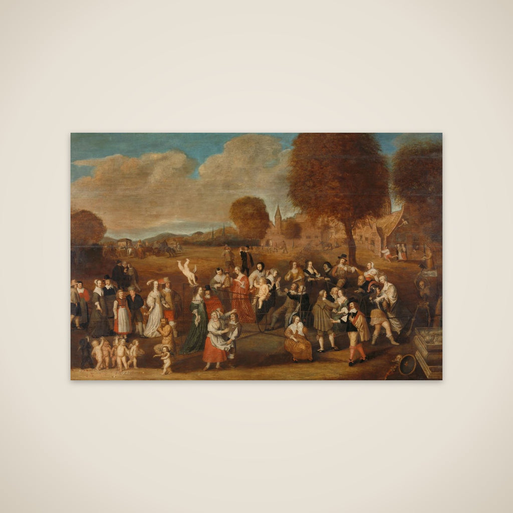 The marriage trap: an allegory of marriage unframed print